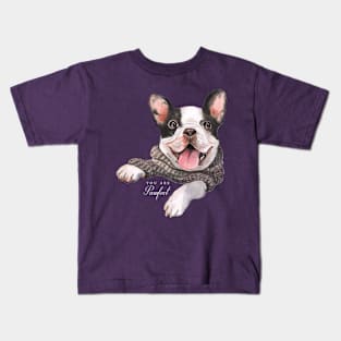 Sweet Pawfect Frenchie Kids T-Shirt